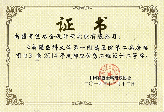 工程设计二等奖